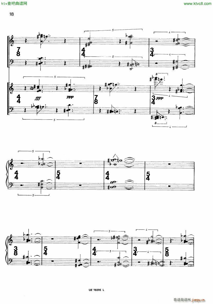 Feldman Piano(钢琴谱)18