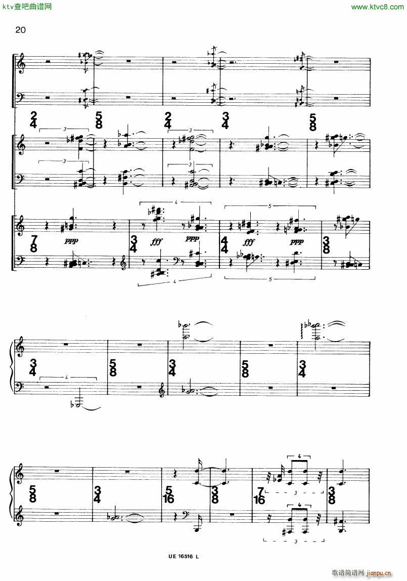 Feldman Piano(钢琴谱)20