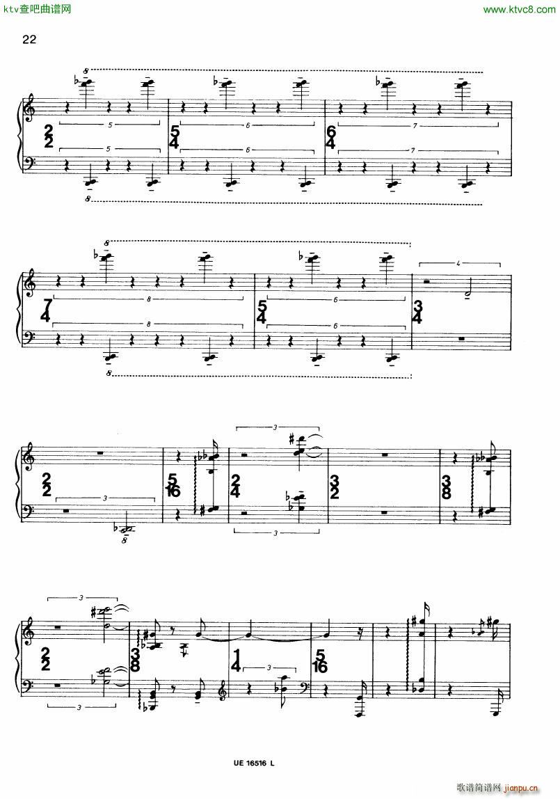 Feldman Piano(钢琴谱)22