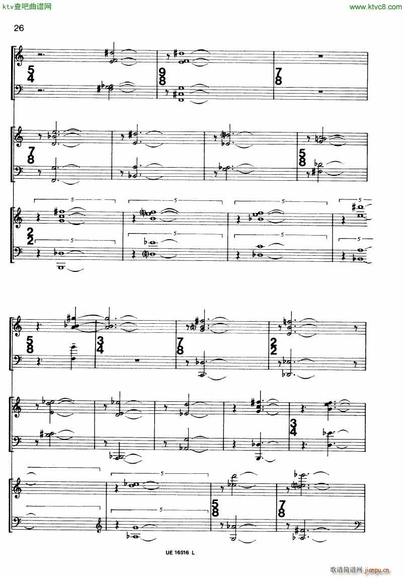 Feldman Piano(钢琴谱)26