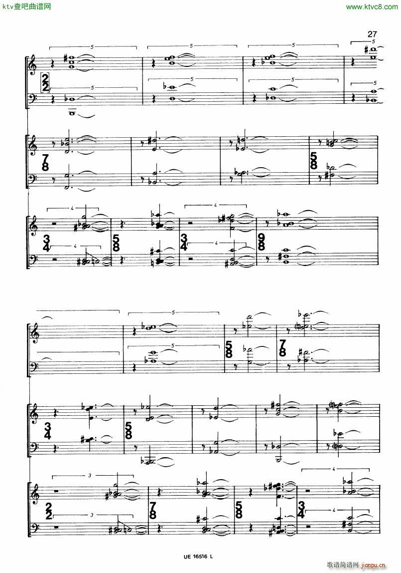 Feldman Piano(钢琴谱)27