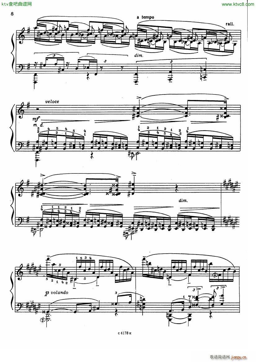 Sonata No 5 Op 10(钢琴谱)6