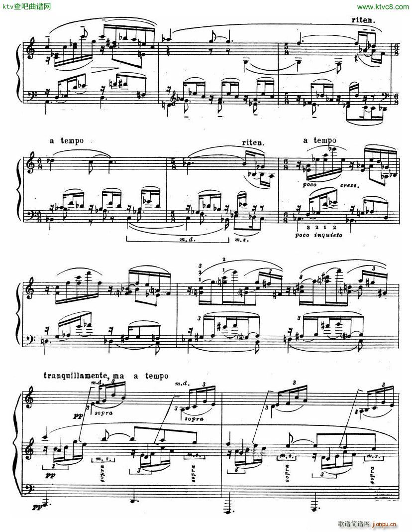 Sonata No 2 Op 2(钢琴谱)8