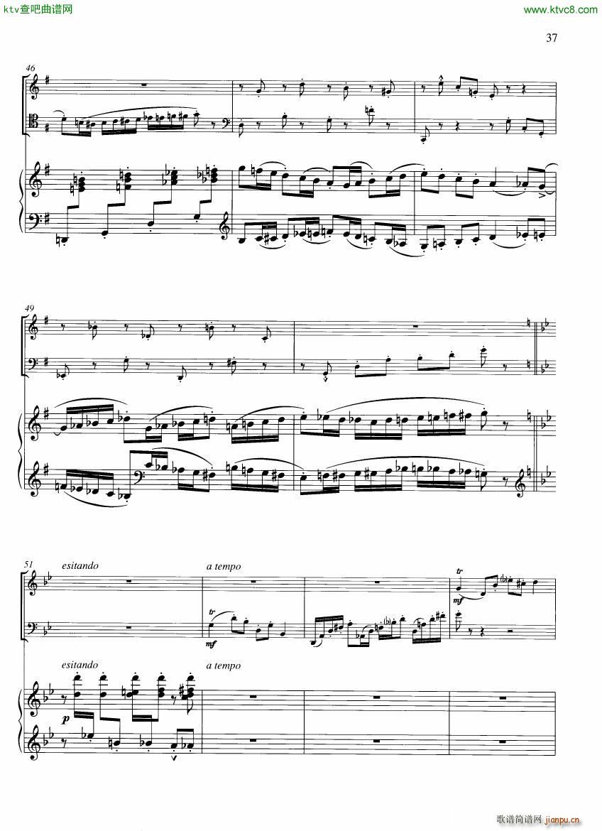 Francaix Trio for oboe bassoon and piano 二(钢琴谱)10