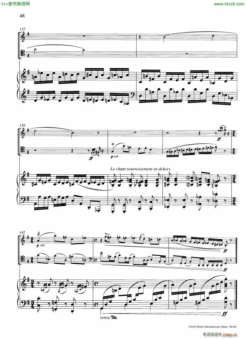 Francaix Trio for oboe bassoon and piano 二(钢琴谱)15