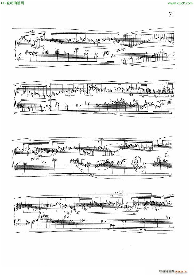finnissy michael verdi transcription no 09(钢琴谱)1