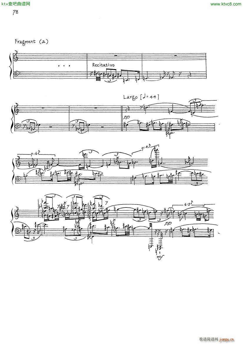 finnissy michael verdi transcription no 09(钢琴谱)8