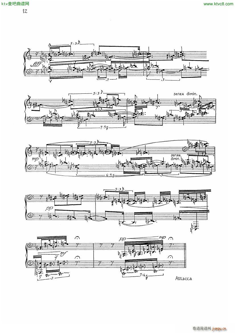 finnissy michael verdi transcription no 02(钢琴谱)5
