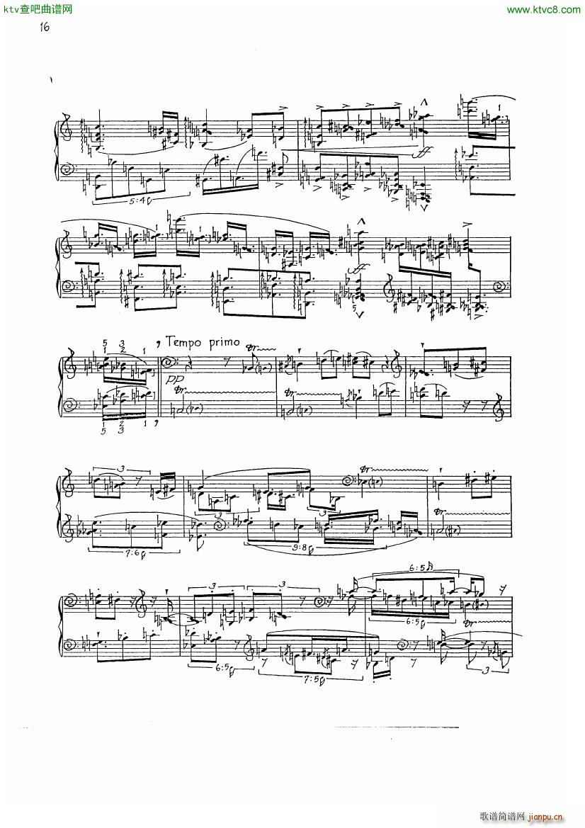 finnissy michael verdi transcription no 02(钢琴谱)9