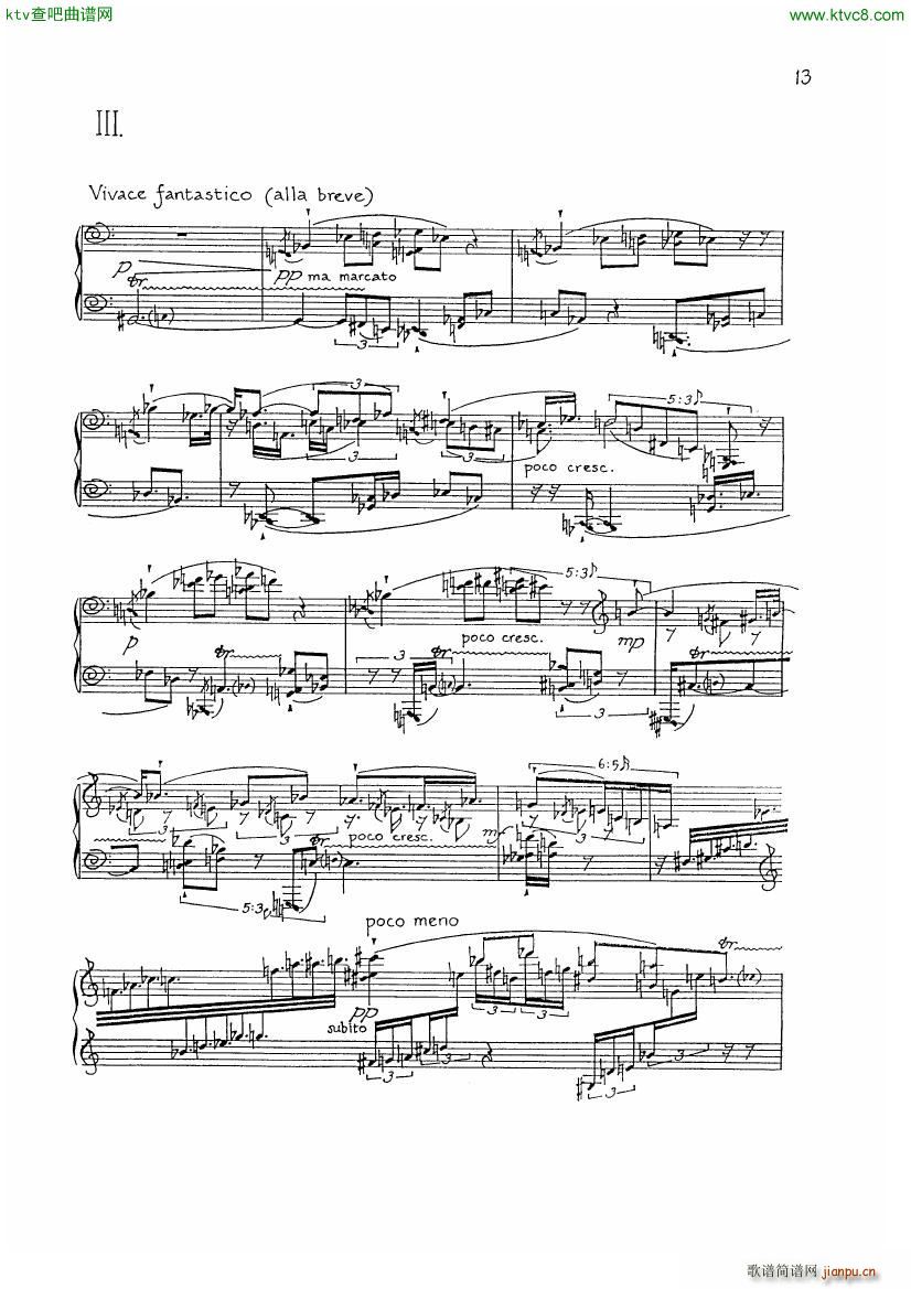 finnissy michael verdi transcription no 02(钢琴谱)6
