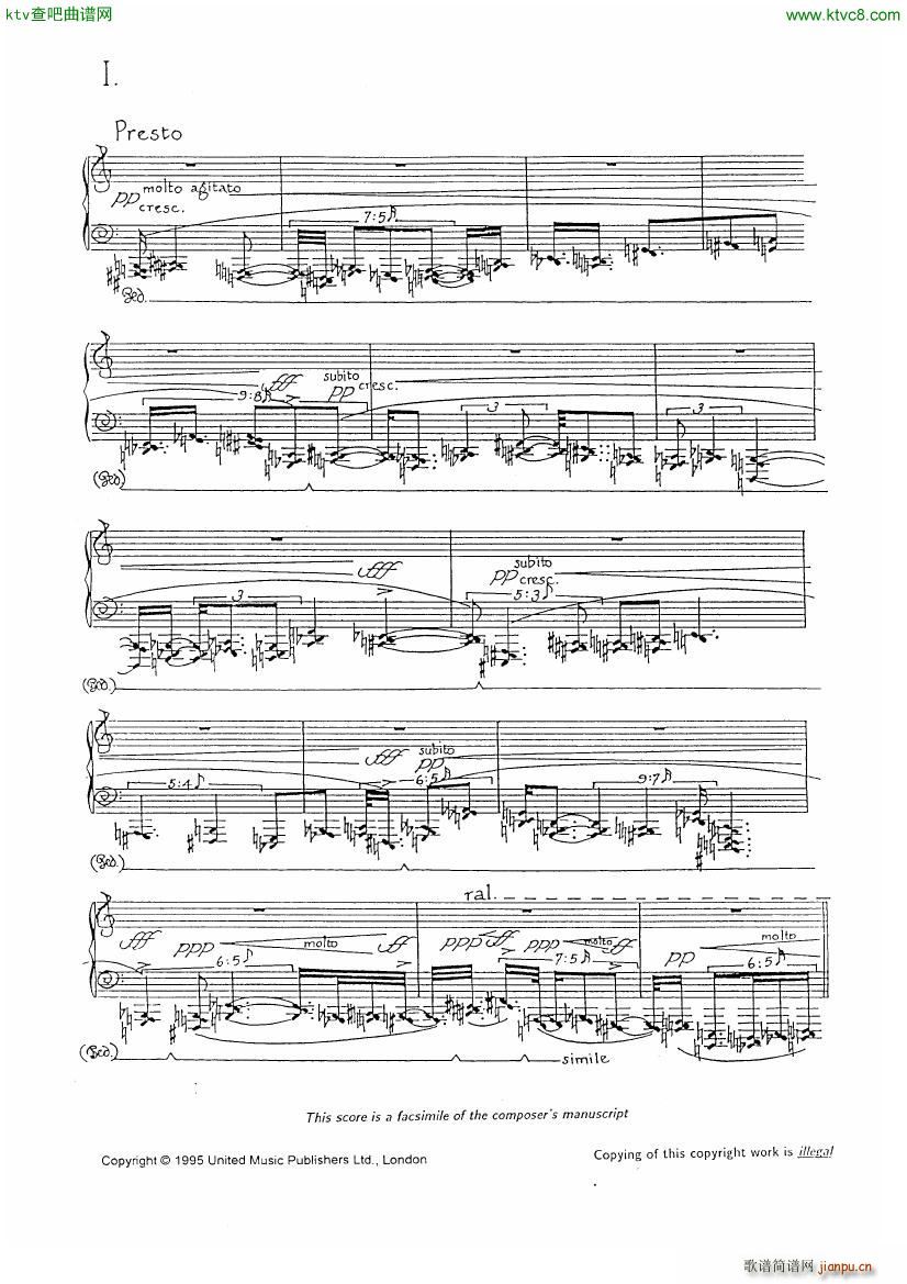 finnissy michael verdi transcription no 01(钢琴谱)3