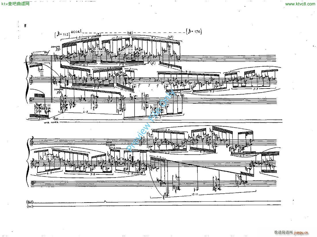 Finnissy Piano Concerto No 7(钢琴谱)9