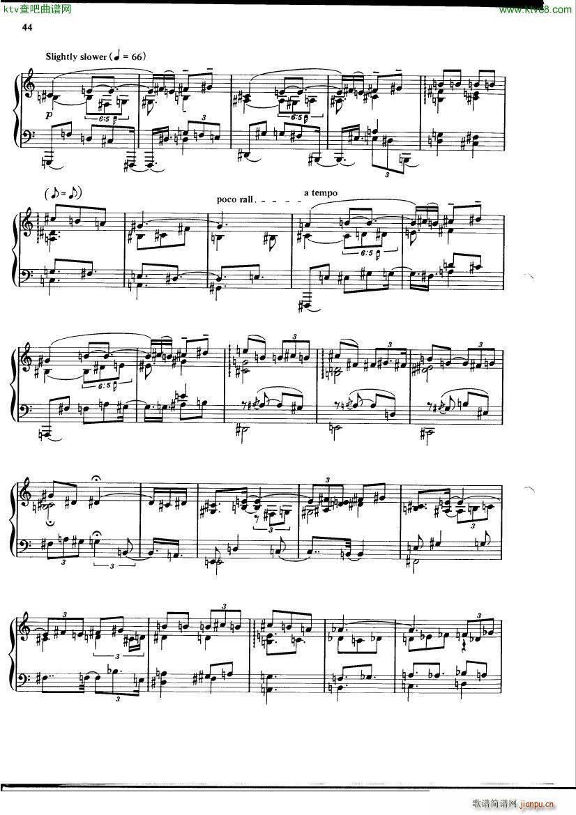 finnissy gershwin solo pieces 二(钢琴谱)5