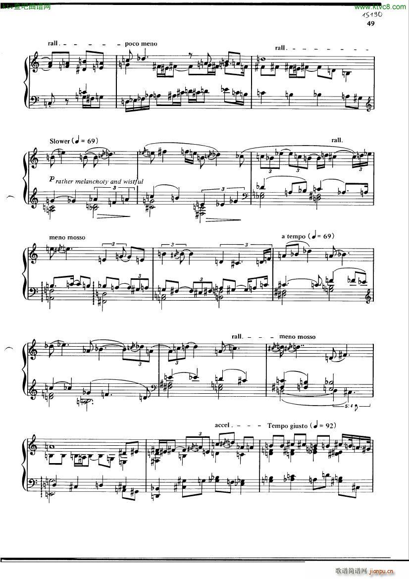 finnissy gershwin solo pieces 二(钢琴谱)10