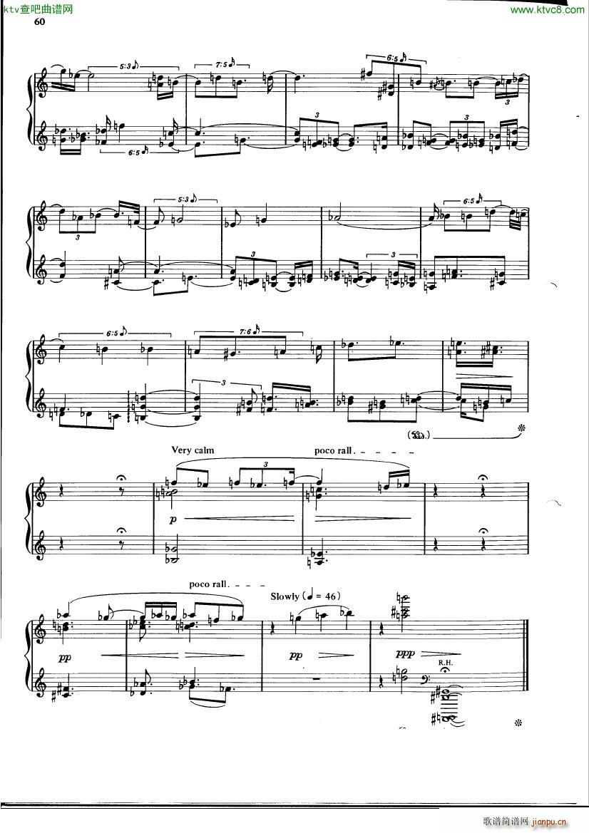 finnissy gershwin solo pieces 二(钢琴谱)21