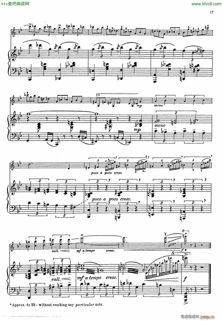 Gershwin Heifetz 4 Pieces from Porgy Bess(钢琴谱)14