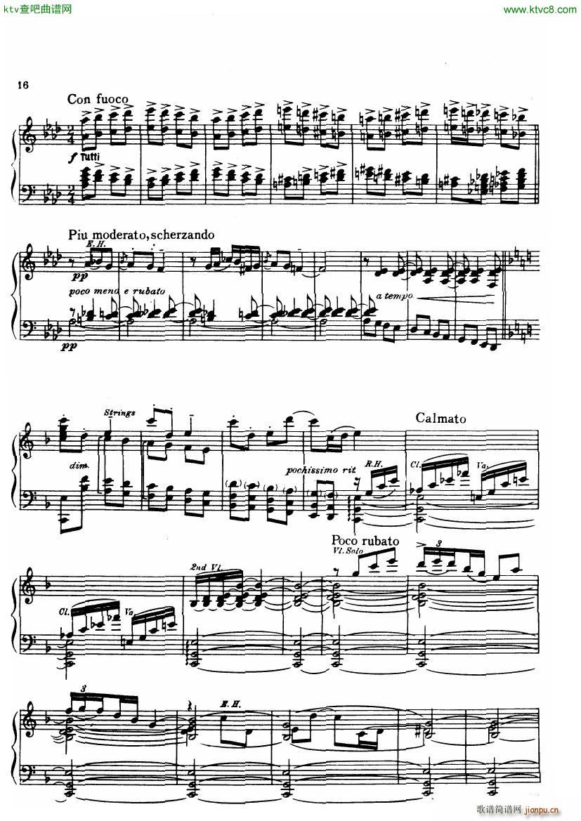 Gershwin Daly An american in paris(钢琴谱)15