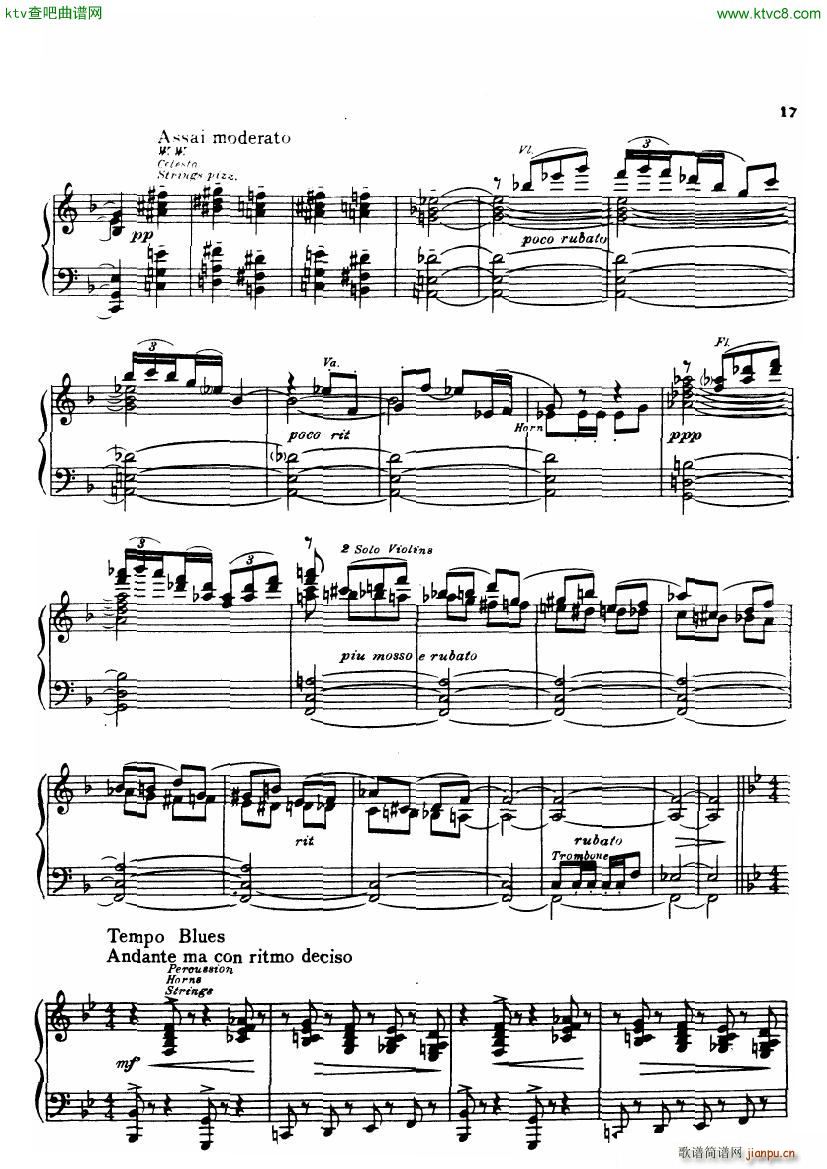 Gershwin Daly An american in paris(钢琴谱)16