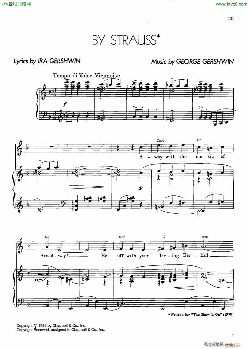 Gershwin The Greatest Songs Part 2 二(钢琴谱)16