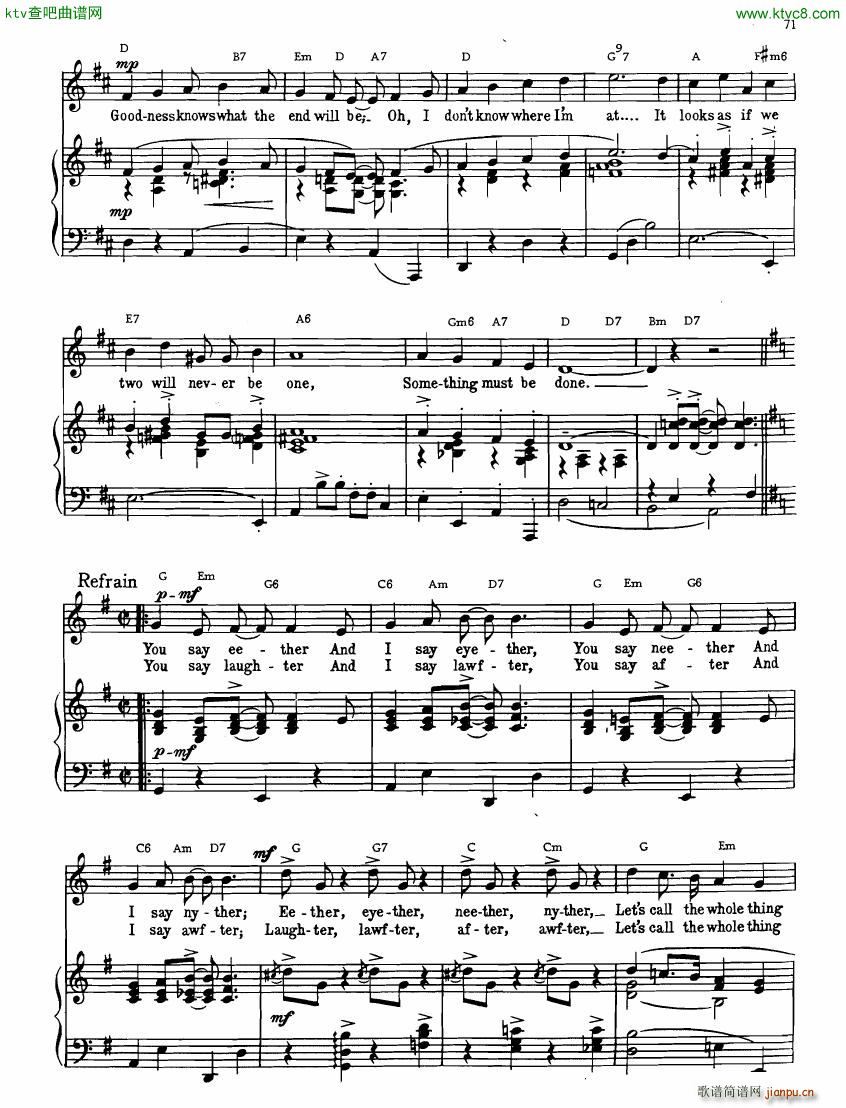 Gershwin The Greatest Songs Part 1 二(钢琴谱)21