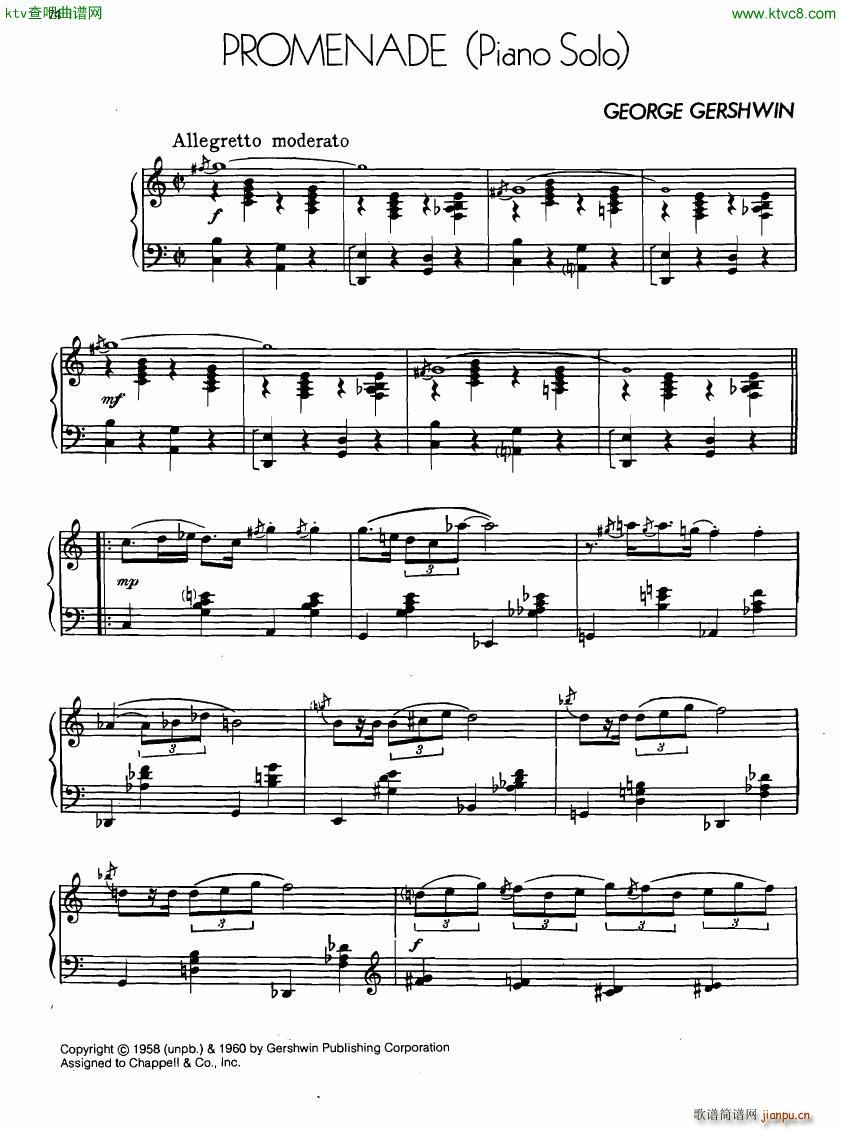 Gershwin The Greatest Songs Part 1 二(钢琴谱)24