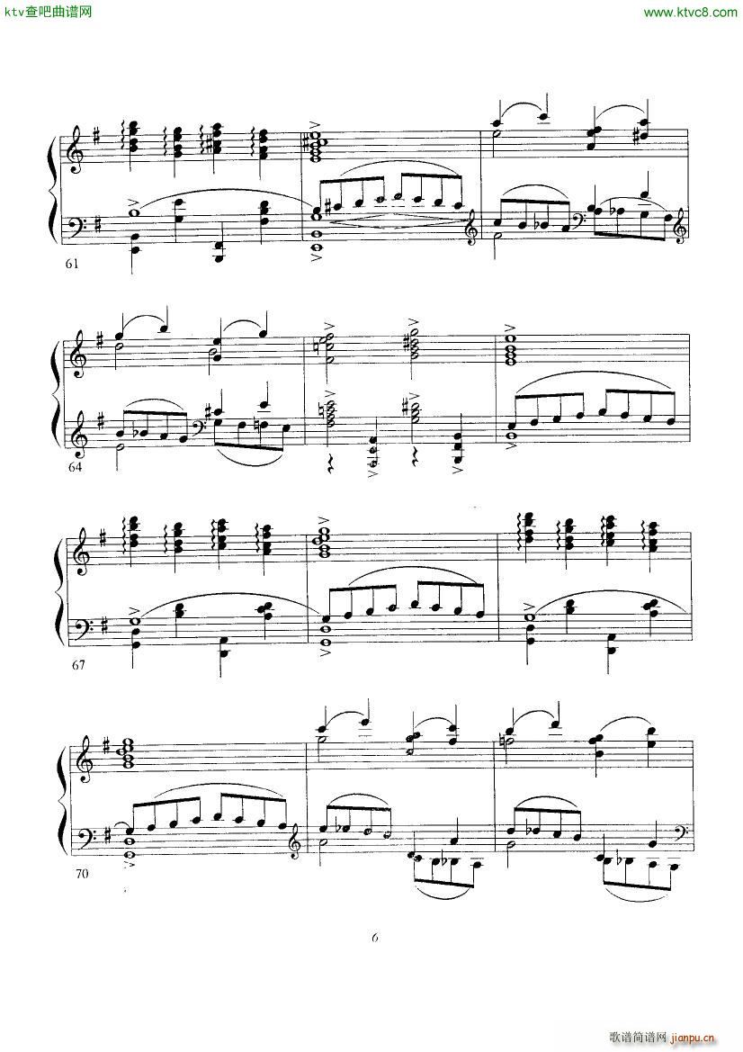 Gershwin Somebody Loves Me Arranged by Ferde Grofé(钢琴谱)3