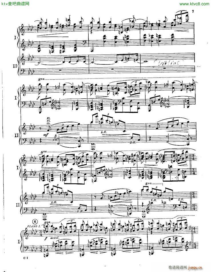 Gershwin Piano Concerto In F 二(钢琴谱)5