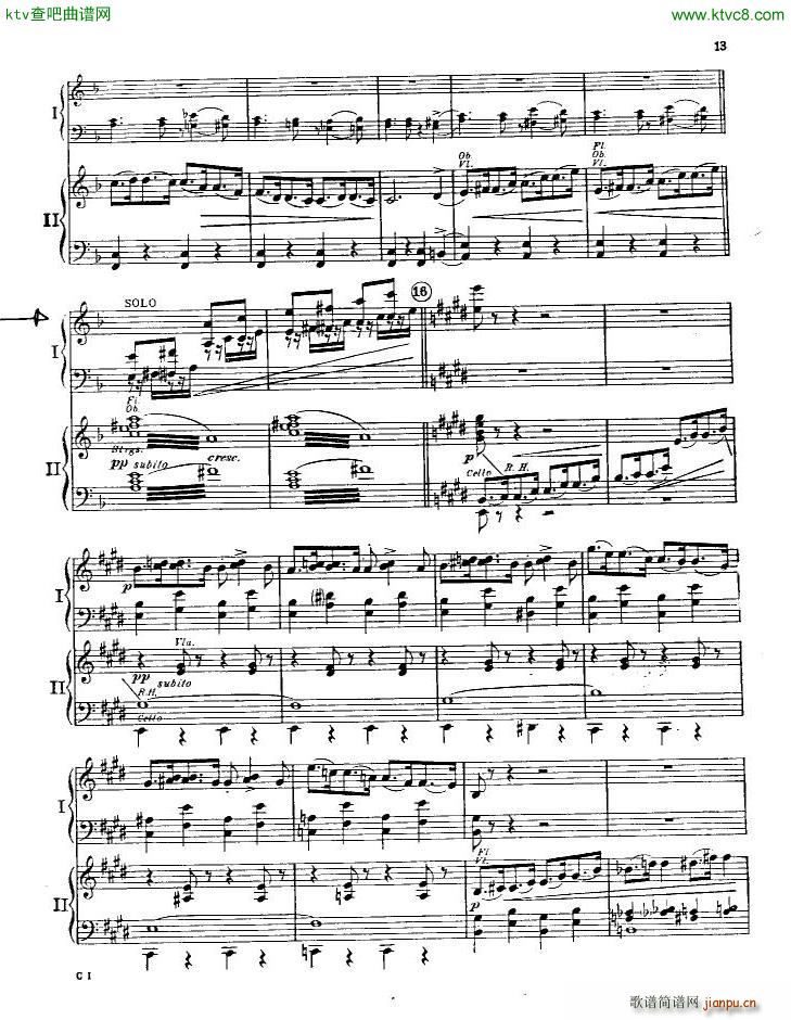 Gershwin Piano Concerto In F 二(钢琴谱)11