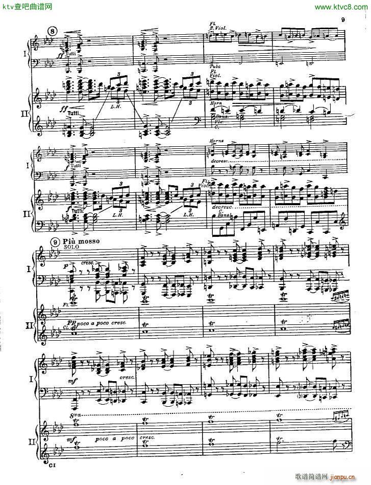 Gershwin Piano Concerto In F 二(钢琴谱)7