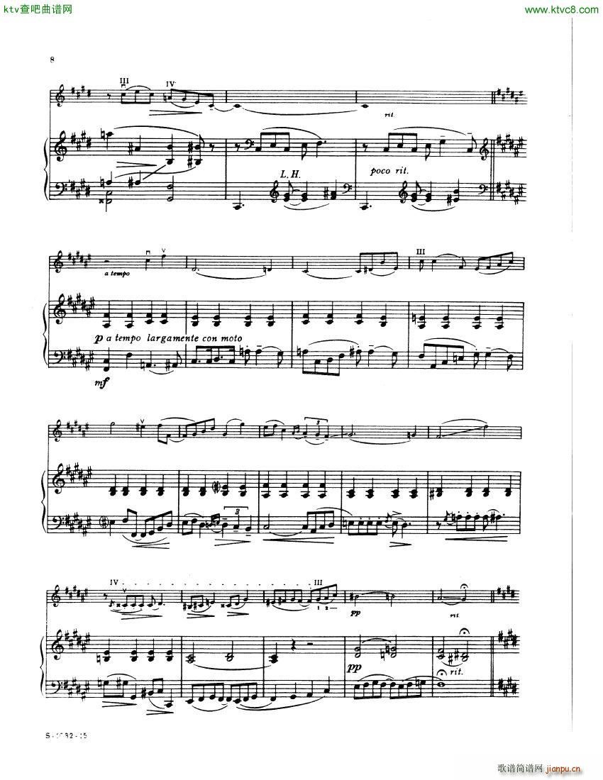 3 Preludes Piano Parts Gershwin(钢琴谱)7