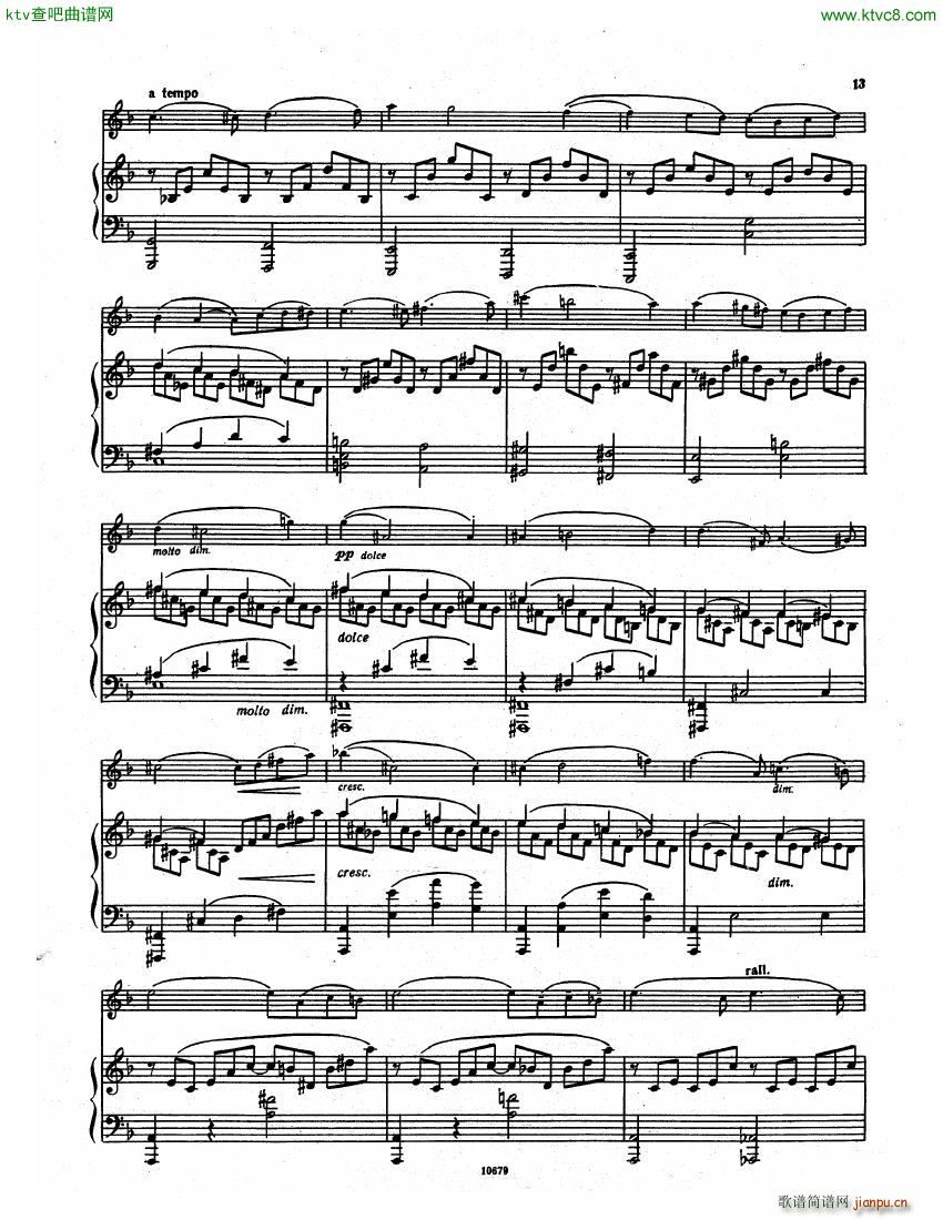 Franck Vn Sonata Pn(钢琴谱)12