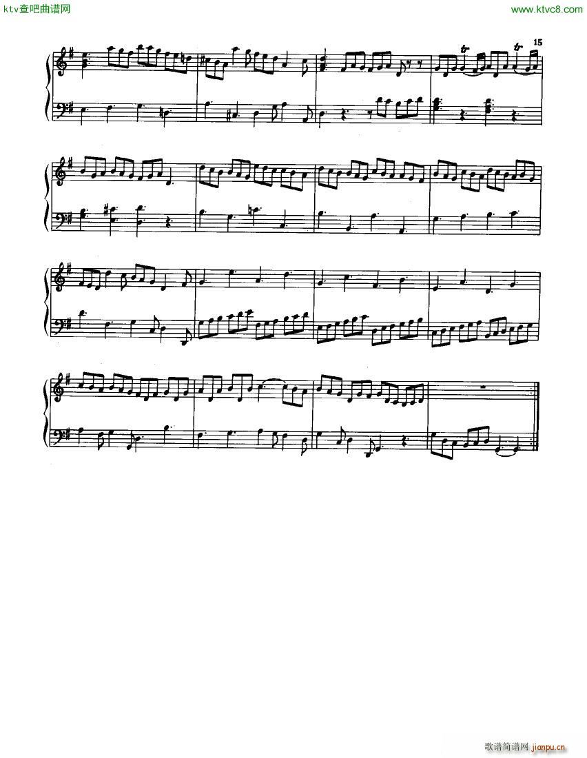 H ndel 1 Suiten for Piano Book 2(钢琴谱)13