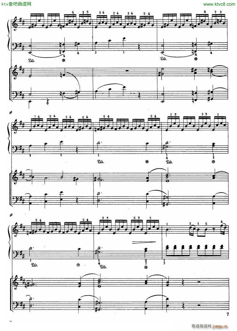 Haydn Piano Concerto in D Major 2pf(钢琴谱)5