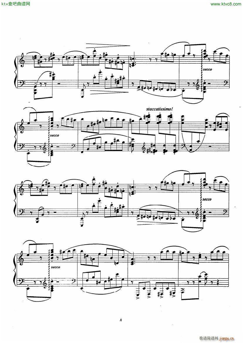 Tico Tico No Fuba(钢琴谱)8