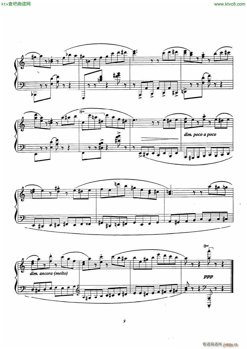 Tico Tico No Fuba(钢琴谱)9