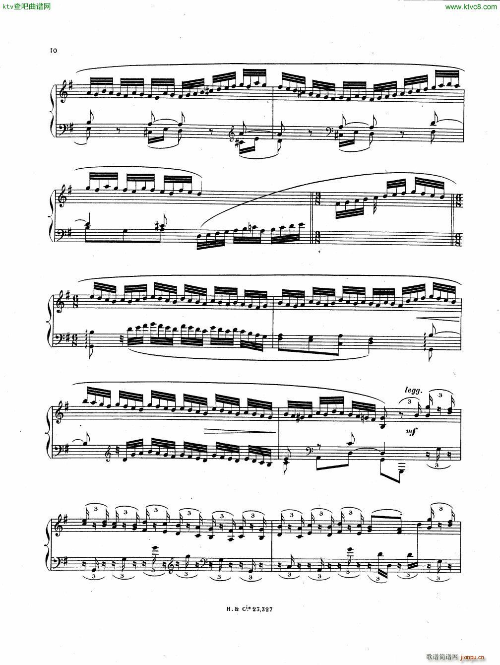 Hahn Reynaldo Piano sonatina(钢琴谱)10