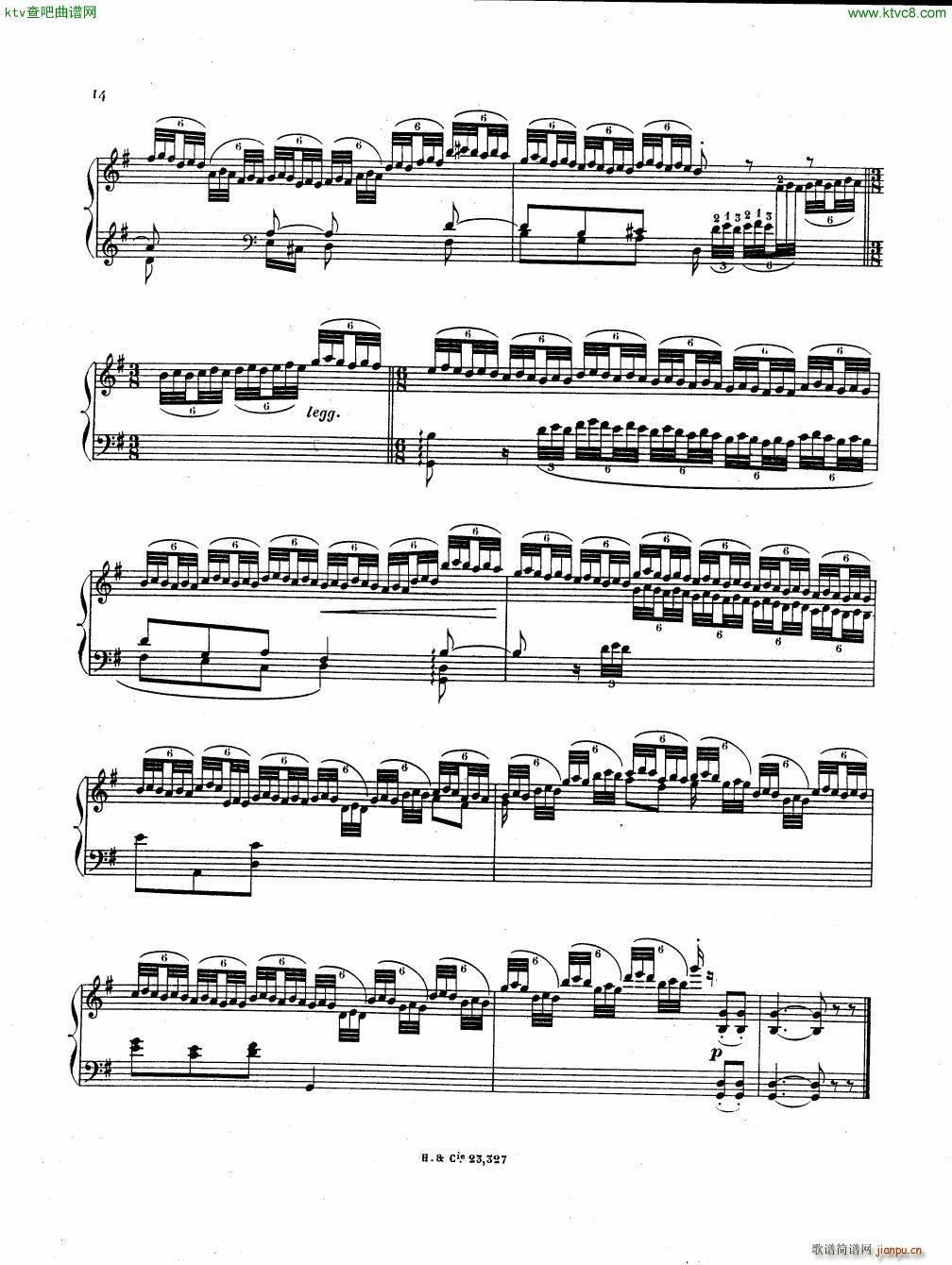 Hahn Reynaldo Piano sonatina(钢琴谱)14