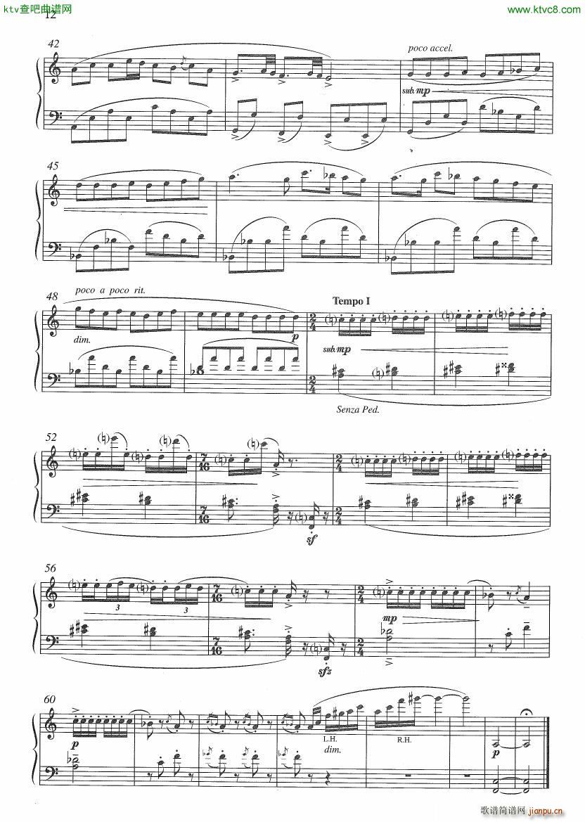 Hadjidakis Suite Ionienne Op 7(钢琴谱)6