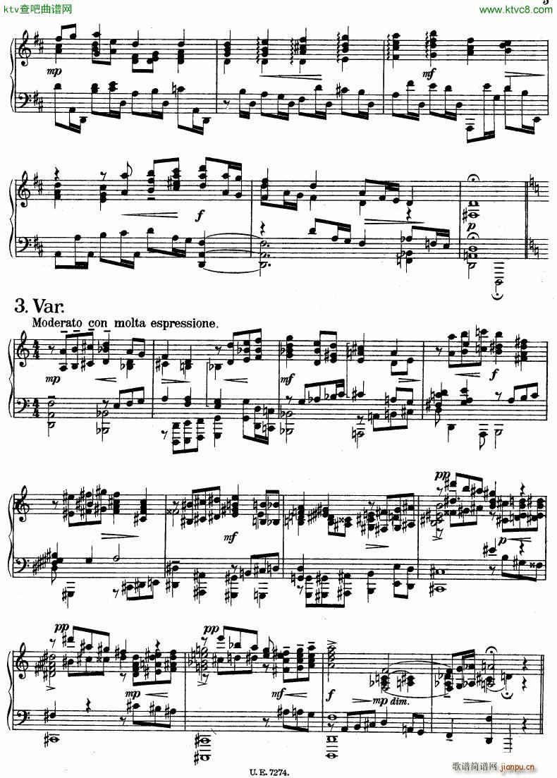 Haba variations on schumann(钢琴谱)3