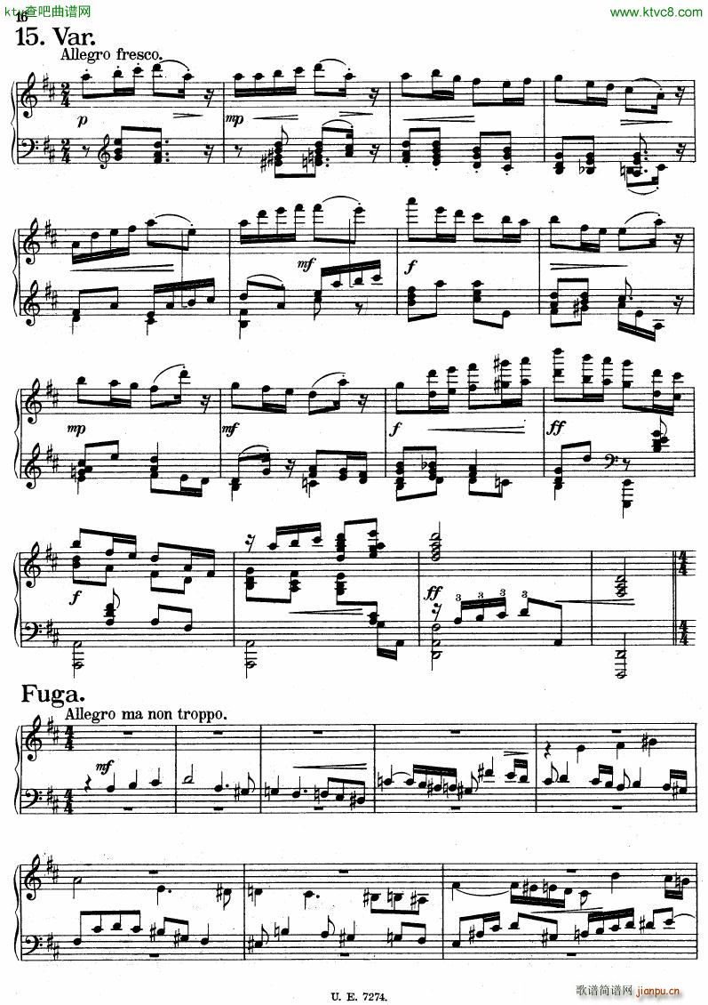 Haba variations on schumann(钢琴谱)14