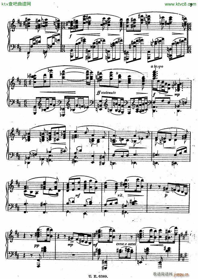 Haba deux morceaux(钢琴谱)5