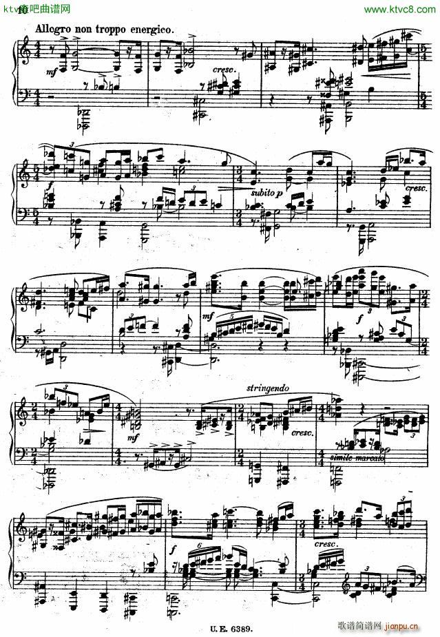 Haba deux morceaux(钢琴谱)8