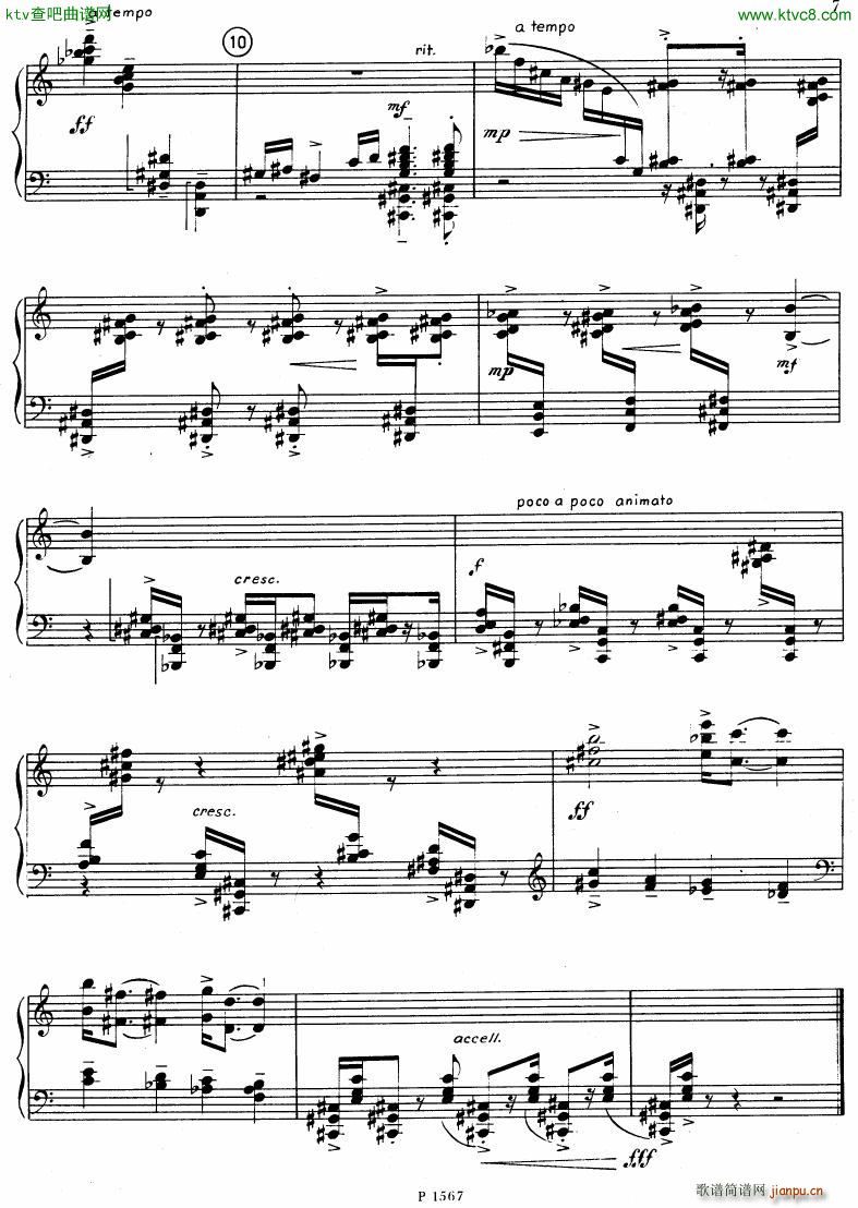 Haba 6 moods(钢琴谱)5