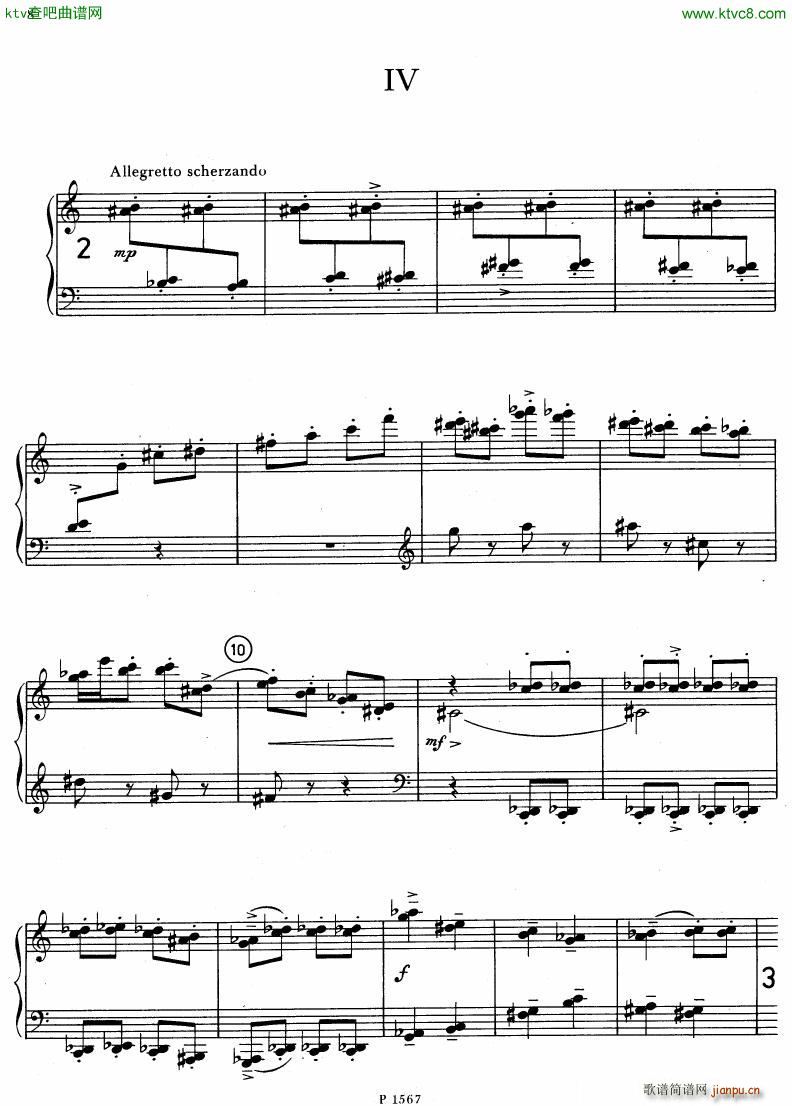 Haba 6 moods(钢琴谱)6