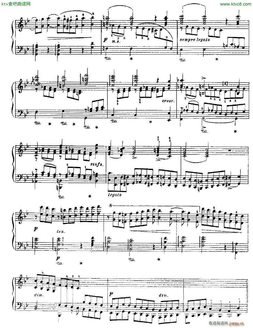 Sarabande Chaconne Handel(钢琴谱)3