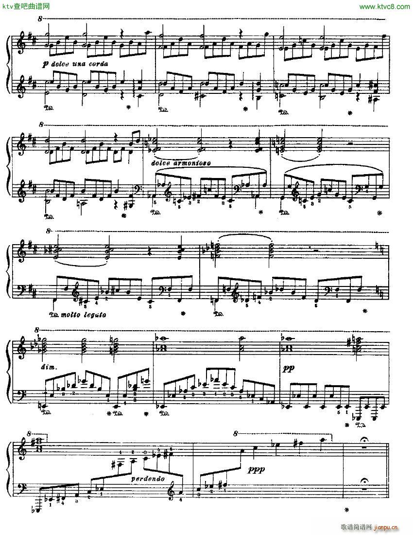 Sarabande Chaconne Handel(钢琴谱)10