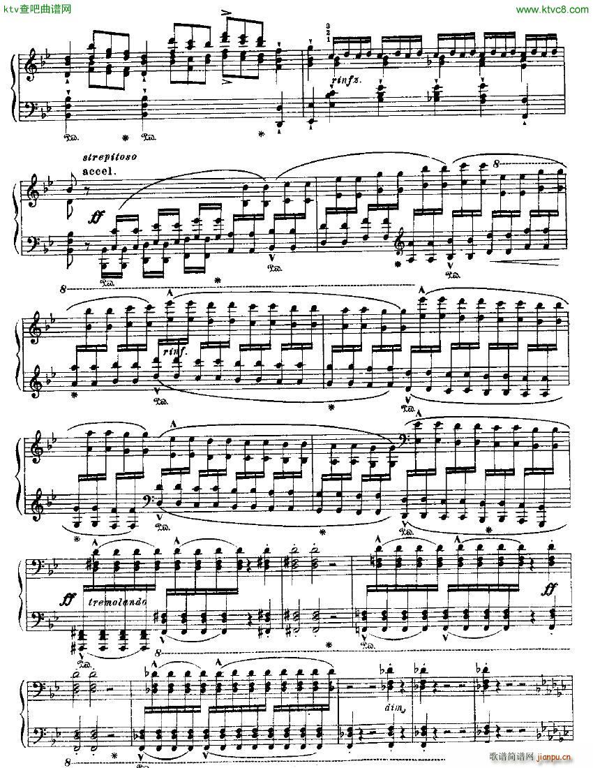 Sarabande Chaconne Handel(钢琴谱)6