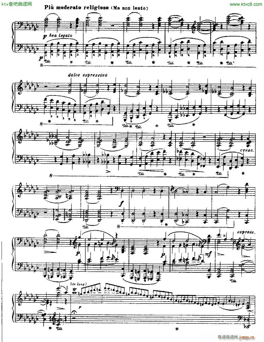 Sarabande Chaconne Handel(钢琴谱)7