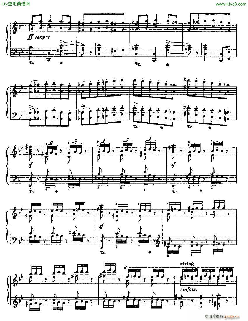 Sarabande Chaconne Handel(钢琴谱)14