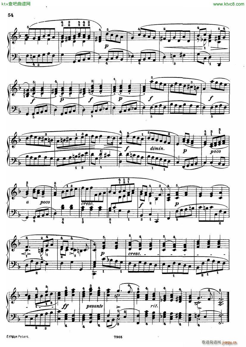 Handel Chaconne in F(钢琴谱)5